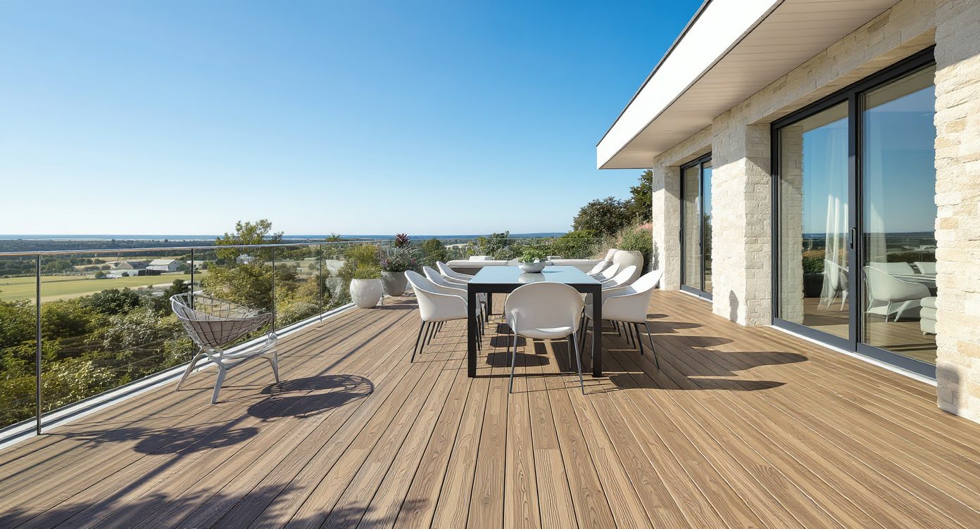 Puidust terrass Tallinnas